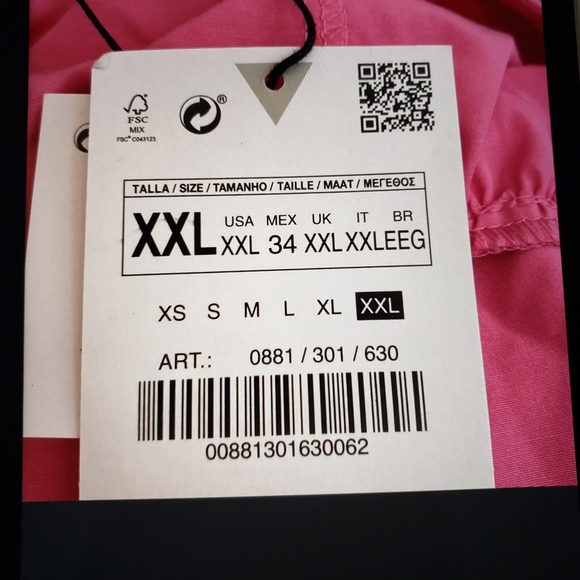 Zara pink Poplin Open Back Halter Maxxi dress - Picture 5 of 5